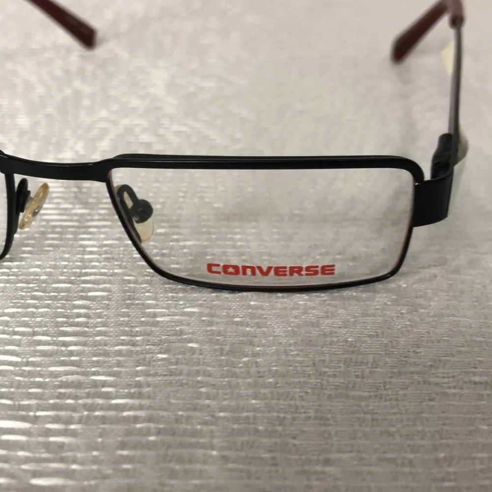 Converse black eyeglasses frames size 47-17-130